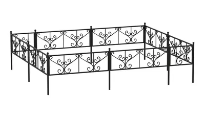 Кованые оградки на могилу, ограды на кладбище: Кузница-МСК