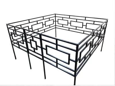 Оградка кованая для могилы,заказать оградку для кладбища