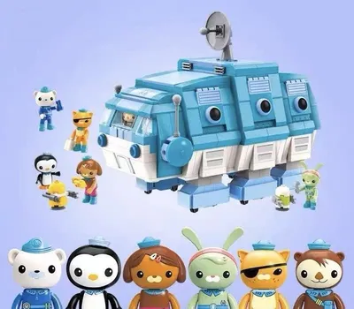 Купить фигурка Октонавты Fisher-Price Морской скутер Твики, цены на  Мегамаркет