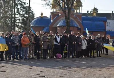 На Здолбунівщині провели в останню путь бійця Олега Сергійовича Куценка