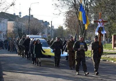 На Здолбунівщині провели в останню путь бійця Олега Сергійовича Куценка