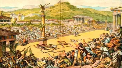 Возникновение и развитие Олимпийских игр в древней Греции