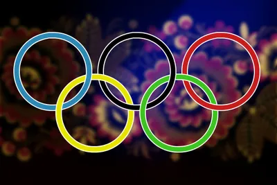 How to Draw an Olympic Rings / Как нарисовать Олимпийские кольца - YouTube