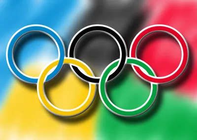 Олимпийские кольца раскраска для детей - 78 фото