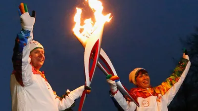 История эстафеты олимпийского огня - Чемпионат
