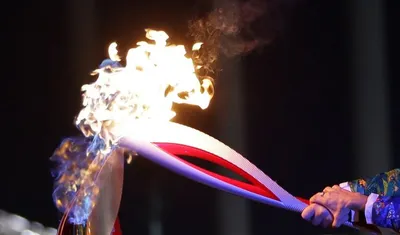 Олимпийский огонь прибывает в Сочи - «Qazaqstan» Ұлттық телеарнасы