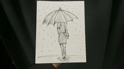 Малюнки олівцем поетапно / рисунки карандашом поетапно / легкі малюнки /  how to draw a girl - YouTube