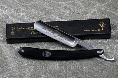 Купить опасную бритву "Classic 5/8" Carbon Steel Plastic 140207 от Boker  Manufaktur Solingen