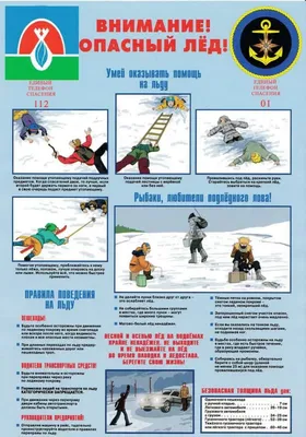 Безопасность на льду - Управление по образованию, спорту и туризму  Дзержинского райисполкома