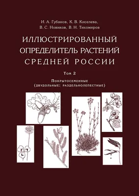 Книга Иллюстрированный определитель растений Средней России. Том 2.  Покрытосеменные (дв... - купить в интернет-магазинах, цены на Мегамаркет |