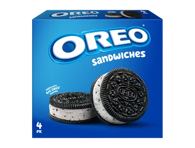 Oreo Sandwich Cookie original vanilla, 4x 4 Ct, 176 g – Peppery Spot