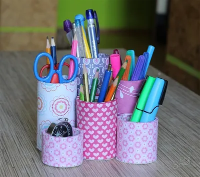 DIY Милый ОРГАНАЙЗЕР своими руками ИЗ БУМАГИ! Back to School Desk Organizer  DIY Kawaii - YouTube