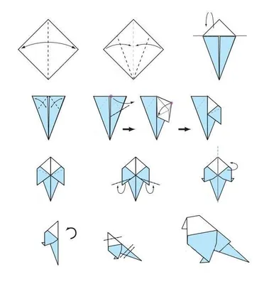 Закладка из бумаги оригами, 584 фото – пошагово