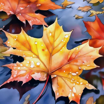 Осенний Дождь Листья Капля Воды - Бесплатное фото на Pixabay - Pixabay
