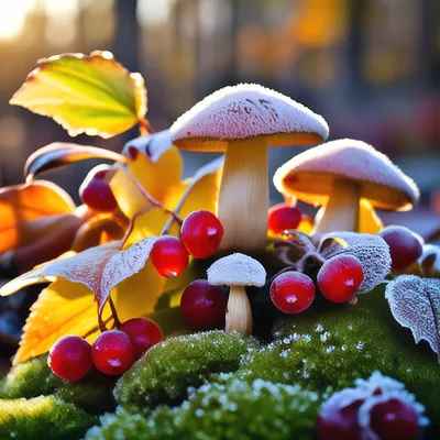 Осень грибы (57 фото) - 57 фото
