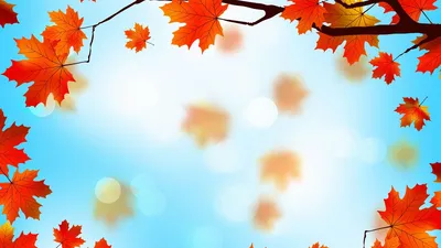 Красивая картинка про осень со словами знаменитой цитаты - Скачайте на  