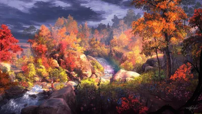 Осень в живописи. Осень в работах художников.