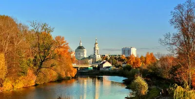 Картина «Осень в городе», Алла Василькова