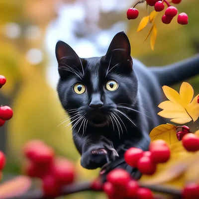 Осенние котики - Autumn Сats. Photographer Etkind Elizabeth