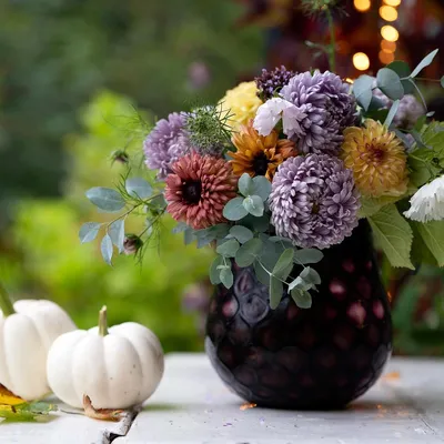 Лучшие цветы для осеннего букета | myDecor