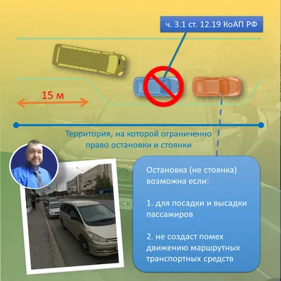 Остановка и стоянка автотранспорта, перевозящего опасный груз