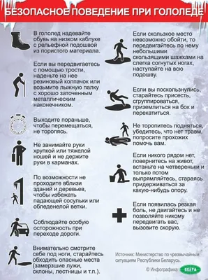 ОСТОРОЖНО ГОЛОЛЕД! - Инспекция Госстандарта по Минской области и г. Минску