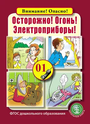 Книга Осторожно! Огонь! Электроприборы. Серия: «Внимание! Опасно!» - купить  развивающие книги для детей в интернет-магазинах, цены на Мегамаркет | 0343