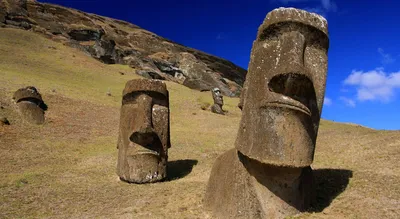 Каменные статуи на острове Пасхи серьезно пострадали из-за пожара | РБК Life
