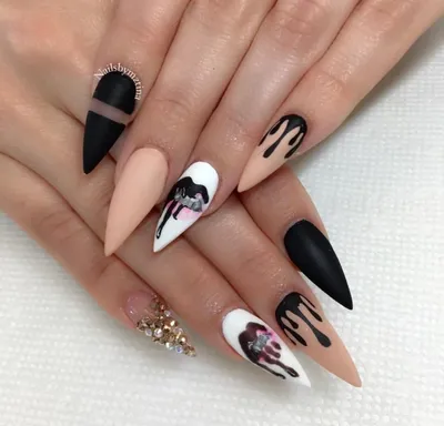 Модный дизайн острых ногтей 2021 | Nail art designs, Nail art, Fun nails