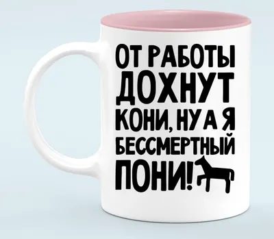 подушка сувенирная "от работы дохнут кони, ну а я бессмертный пони" /  подарок коллеге на др Print style 78457364 купить за 683 ₽ в  интернет-магазине Wildberries