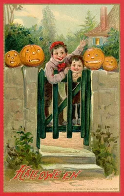четыре открытки на хэллоуин на деревянном фоне с тыквой и фонарями Джека,  открытки с картинками на хэллоуин, Хэллоуин, Хэллоуин Powerpoint фон  картинки и Фото для бесплатной загрузки