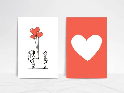 Дизайнерские открытки : Открытка "Любовь - это миг, это время дороже всего!"