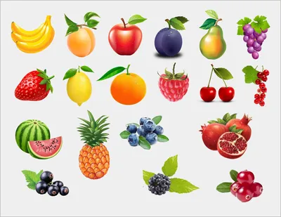 Пазл «Овощи - фрукты - ягоды» из 324 элементов | Собрать онлайн пазл №170823
