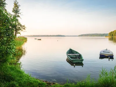 Дом у озера обои для рабочего стола, картинки и фото - 