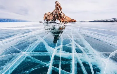 Байкал зимой Lake Baikal winte | Озеро байкал, Озера, Озеро