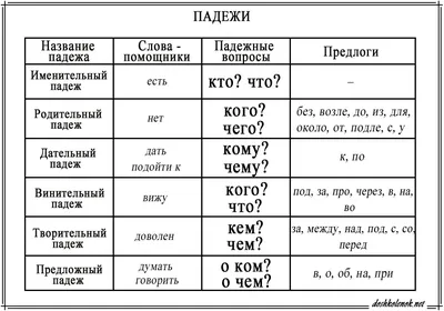 Научила ребенка определять падежи: теперь нет проблем на уроках русского  языка | Школьные годы с родителями | Дзен