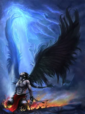Падший ангел | Фантастика, Падшие ангелы, Ангел