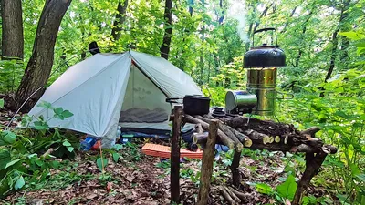 Рисунки палатки и костра в лесу - 68 фото