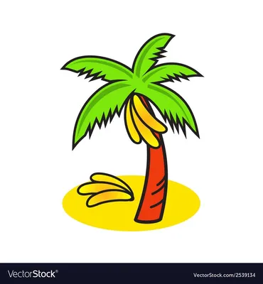 пальма для детей - онлайн-пазл