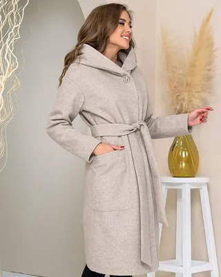 Стёганое пальто с капюшоном | Demkina Lebedeva | Пальто с капюшоном, Пальто,  Зимние наряды