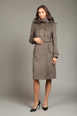 Пальто зимнее коричневое с капюшоном и мехом под каракуль MAXADORRE  176969386 купить за 6 048 ₽ в интернет-магазине Wildberries