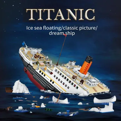 9090 шт. 10294 фильм Титаник большой круизный лайнер корабль пароход модель  корабля Кирпичи Строительные блоки Diy игрушки для детей мальчиков подарок  для друга | AliExpress