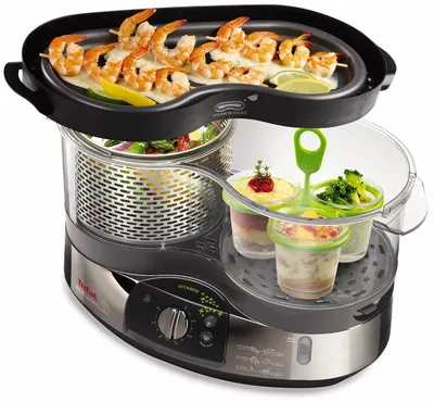 Пароварка Tefal Convenient series deluxe VC502D10, цена  руб. в  интернет-магазине Tefal. Характеристики, фотографии, описание - Москва