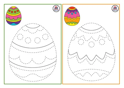 Раскраски с пасхальными яйцами | Ігри для дітей, дидактичні матеріали для  занять у дитячому садочку, поробки та розфарбовки | Зростай розумним!