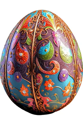 Русская пасхальная открытка начала XX века. Пасхальные яйца