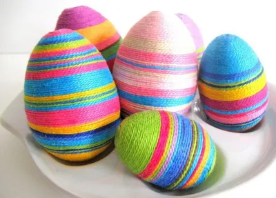 Easter Egg (with flowers of ribbon) / DIY NataliDoma - YouTube