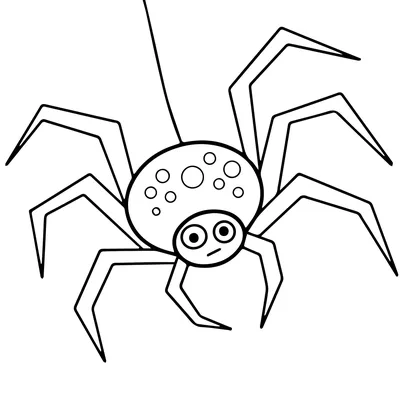 How to draw a spider / coloring toy spider for children / Coloring for Kids  - YouTube