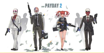 Обои Payday 2 Видео Игры Payday 2, обои для рабочего стола, фотографии  payday 2, видео игры, - payday 2, бандиты, грабители, ограбление,  симулятор, 2, payday Обои для рабочего стола, скачать обои картинки  заставки на рабочий стол.