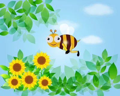 Пчела, пчелки. ИЗО, творческие занятия. Воспитателям детских садов,  школьным учителям и педагогам - Маам.ру