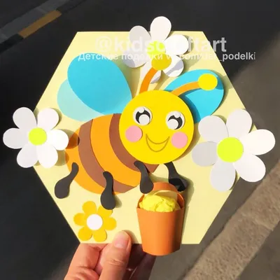 Пчелка детский рисунок - 75 фото